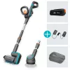 akutoimeline mitmepuhastusvahend AquaBrush Universal 18V P4A, kõva põranda puhastaja Hall/türkiis, Li-Ion aku 2,5Ah P4A, POWER FOR ALL ALLIANCE
