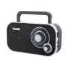 Kaasaskantav raadio Camry CR 1140b — AM/MF, hall, vahelduvvoolu või patareitoide, kompaktne 280×65×113 mm