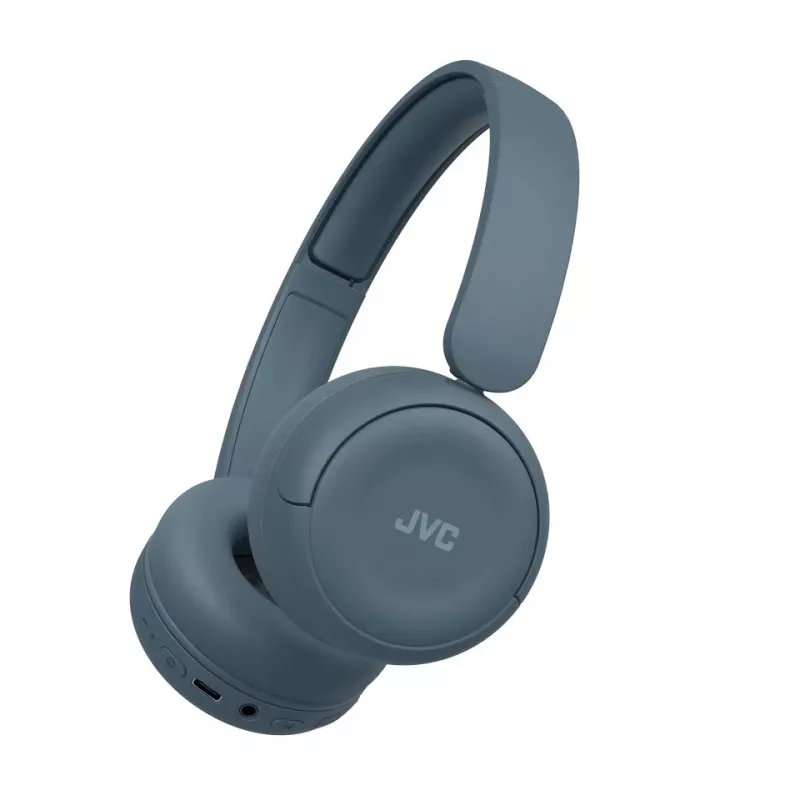 Peakomplekt JVC HA-S59W — juhtmega ja juhtmevaba Bluetooth, supraauraalne, peavõruga, 20–20000 Hz, 1,2 m kaabel, sinine