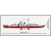 Ehituskomplekt Cobi lahingulaev Bismarck, 3204 osaga – Cobi CO BI-4860