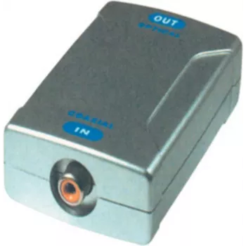 Optiline Toslink Cinch sidur ShiverPeaks OC 69115 – Fiiber-/optiline heliadapter