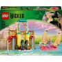 Konstruktsioonimänguasi LEGO komplekt 75681 koos Wickedi, Glinda, Elphaba, Nessarose ja Shizi Ülikooli minifiguuridega