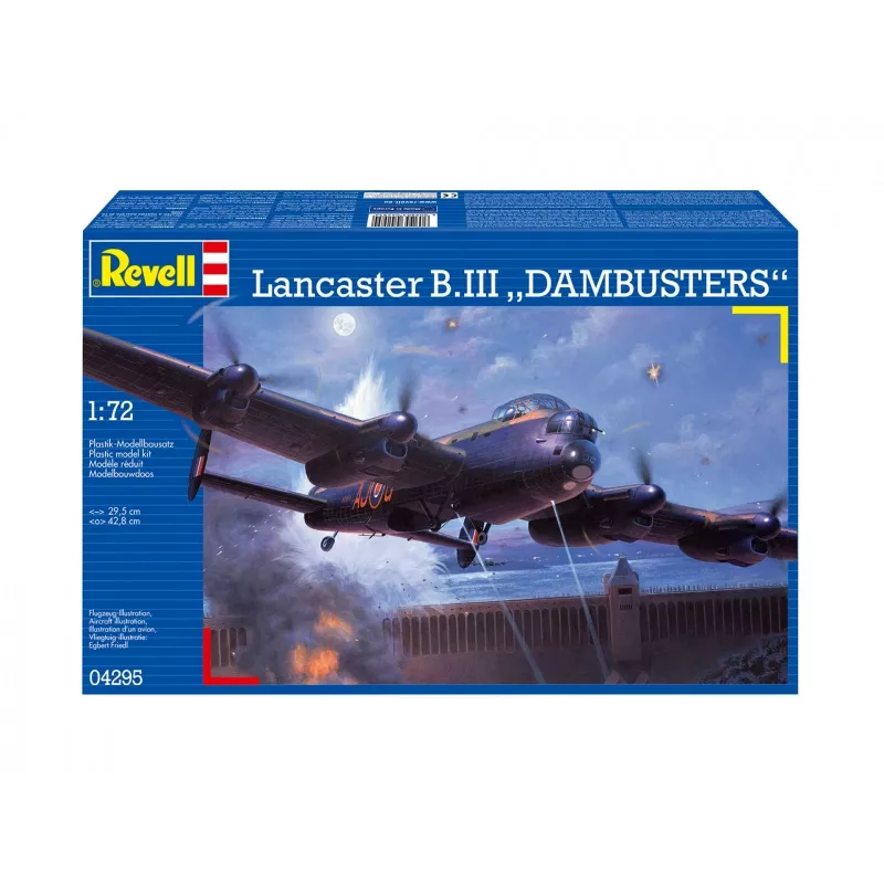 Revell Lancaster B. Iii Dambusters (04295) 1:72 Skaala Lennuki Plastikmudelikomplekt