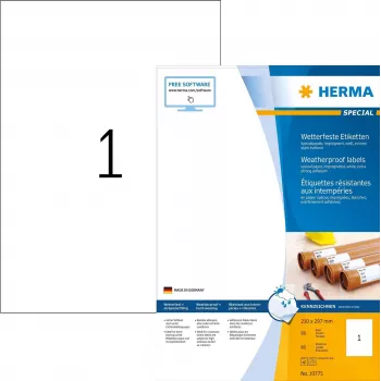 Herma 10775 Valge