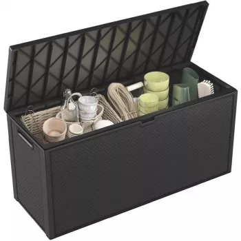 Välikast Keter 249722 270 L, ilmastikukindel grafiit, ristkülikukujuline 1180×440×580 mm