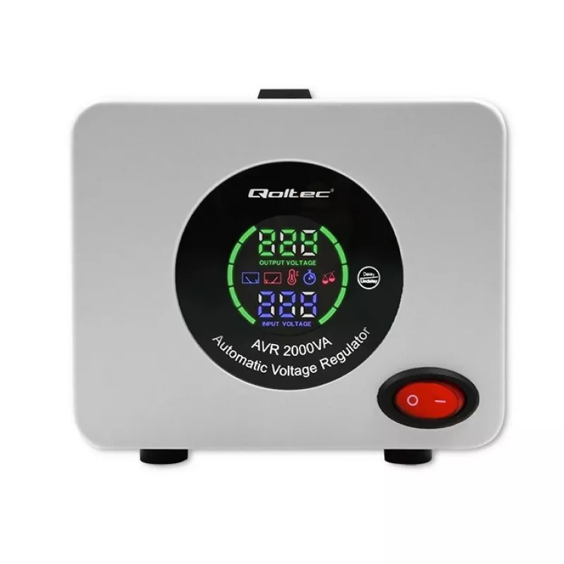 Qoltec 50724 Automaatne pingestabilisaator AVR 2000VA