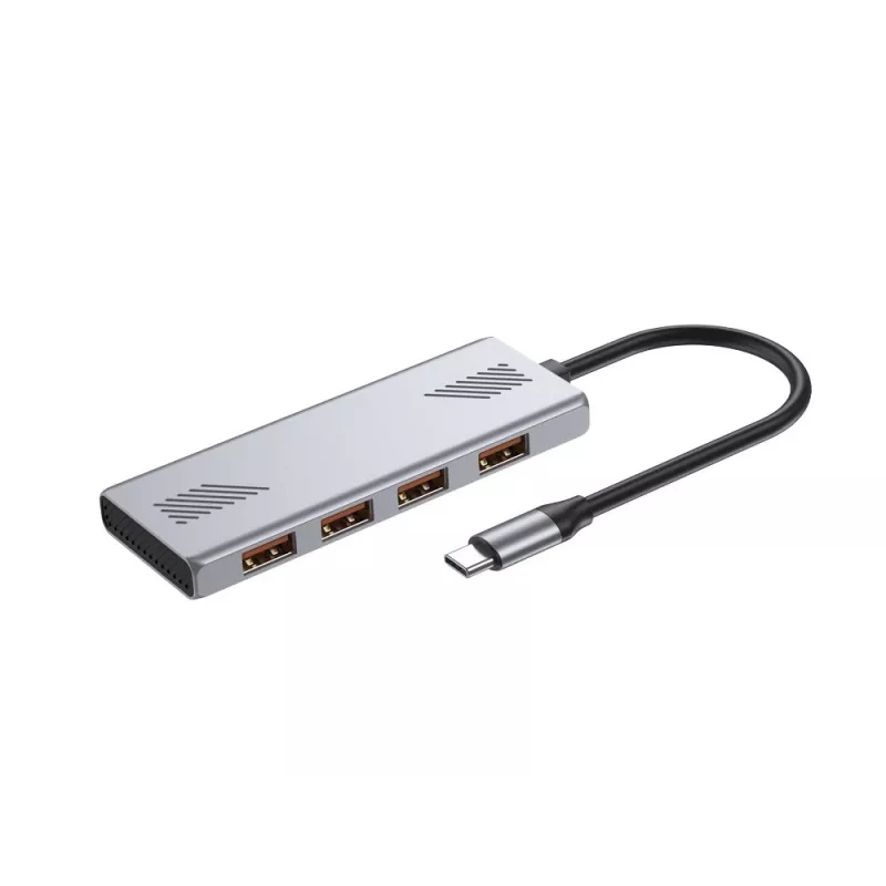 USB-jaotur GEMBIRD UHB-CM-U310-A4-01 — 4-pordiline jaotur: 1×USB 3.1 + 3×USB 2.0, must