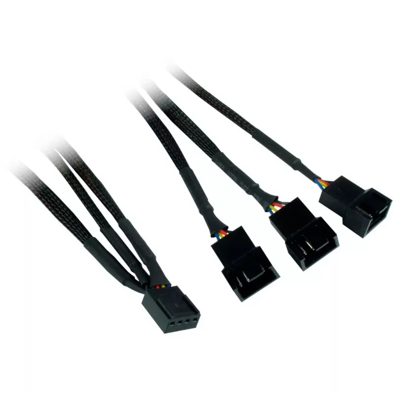 INTER-TECH Argus RGB-ventilaatorikomplekt RS-14 140mm ARGB 3-pakk Must