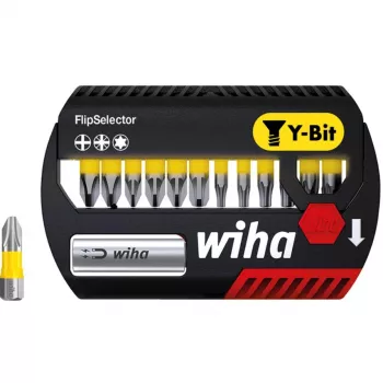 wiha Flip Selector Y PH PZ 6-round SB7947Y904 6-positsiooniline kruvikeeraja valija