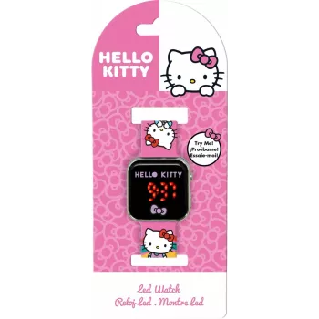 Digitaalne LED-kell jono toys Hello Kitty HK50201 — laste käekell, LED-ajaekraan