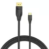Vention USB-C to DisplayPort 8K kaabel 2 m, USB USB-C to DP, Must