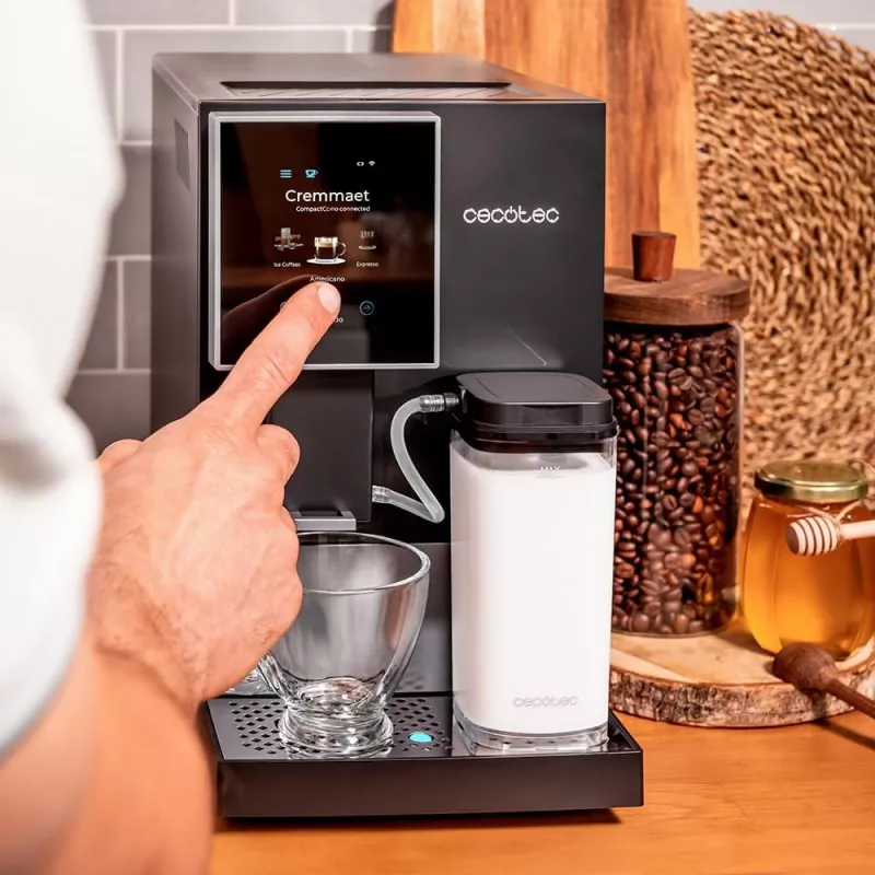 Espressomasin CECOTEC Cremmaet Compactccino Connected 1460W Must