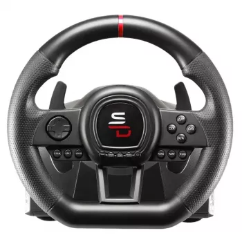 Rool + Pedaalid + Juhtkang Subsonic SA5658 Must USB PlayStation 4-le Xbox One'ile