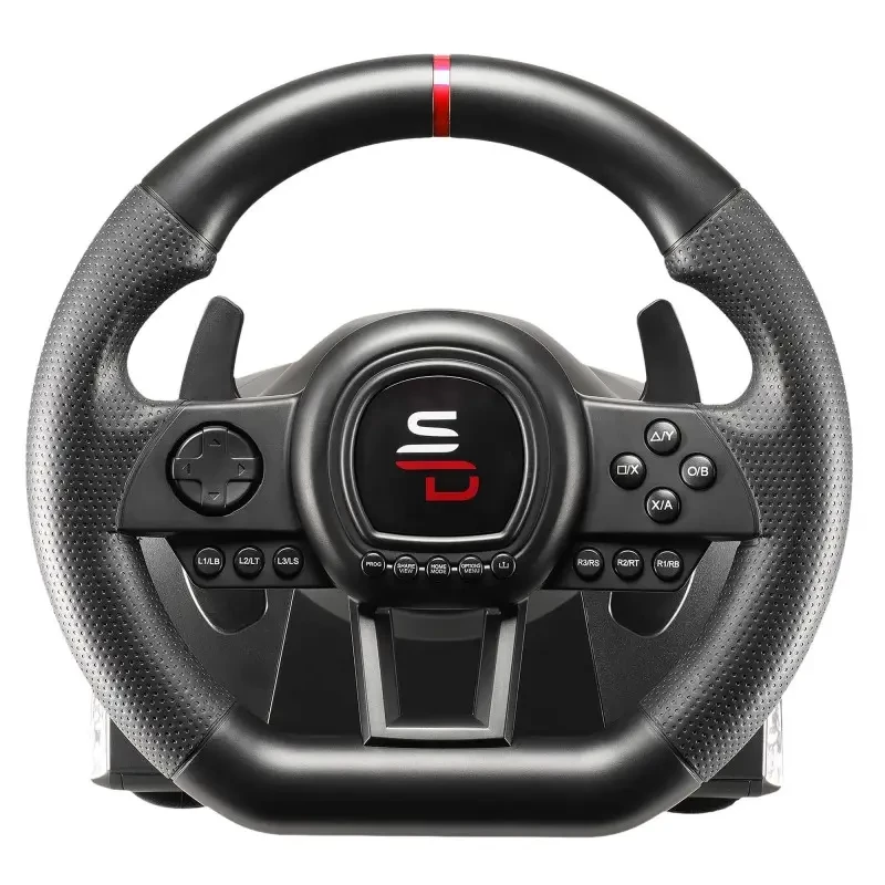 Rool + Pedaalid + Juhtkang Subsonic SA5658 Must USB PlayStation 4-le Xbox One'ile