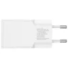 Siselaadne mobiilseadme laadija 4smarts 541509 — 100–240 V, USB-A + USB-C, 1,5 m kaabel, kiirlaadimine, valge