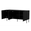 Cama 3D kummut PALAZZO BIS 151x40x75 matt must