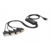 DeLock USB2.0 > 4 x Serial Adapter - Jadasiadapter - USB - RS-232 x 4 (61887)