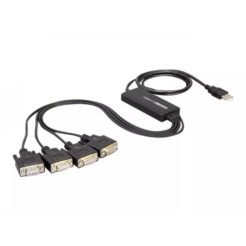 DeLock USB2.0 > 4 x Serial Adapter - Jadasiadapter - USB - RS-232 x 4 (61887)