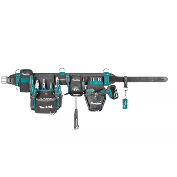 Makita E-15235 tugevdatud tööriistavöö komplekt kandekohvritega