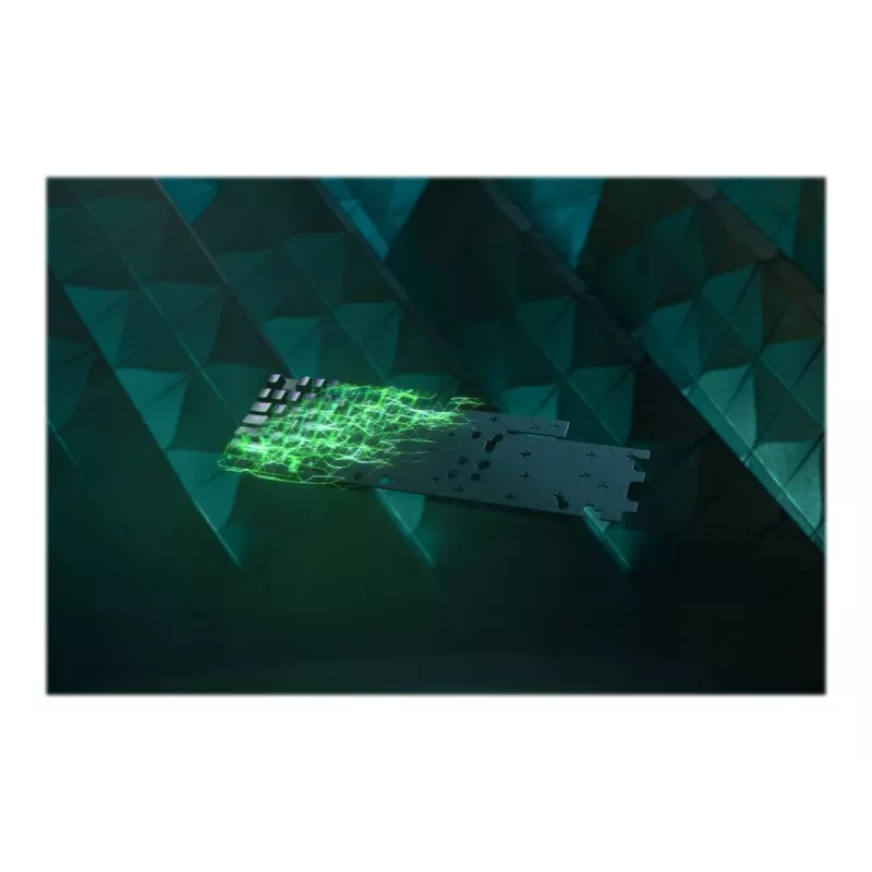 Juhtmega mänguriklaviatuur Razer Huntsman V2 — klikkiv lilla optiline lüliti, RGB LED