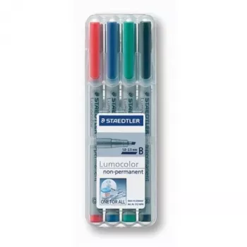 Marker Staedtler 312 WP4 Must Sinine Pruun Roheline Oranž Punane Violetne Kollane