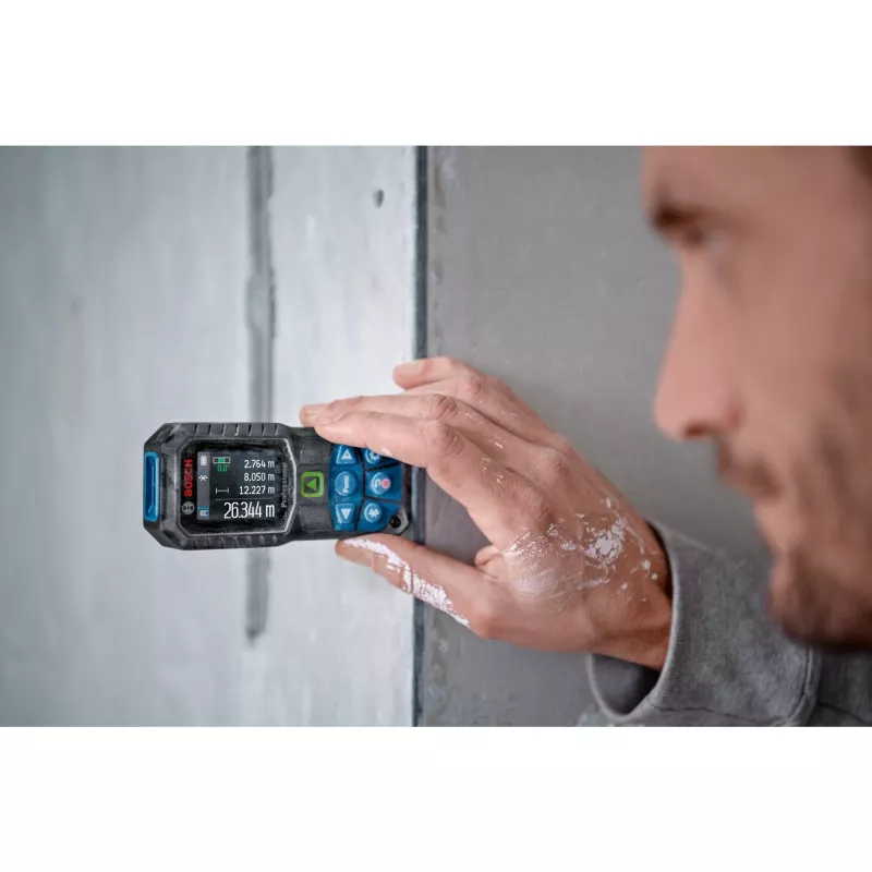 Bosch GLM 50-27 CG Professional laserkaugeeter Must, Sinine 50 m