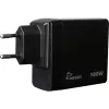 PD laadur INTER-TECH PD-3100 100W USB-C must kiirtoiteadapter