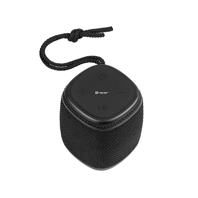 Kaasaskantav stereokõlar TRACER Splash S (Bluetooth 5.1, 5 W RMS, IPX5, 6 h aku) Must