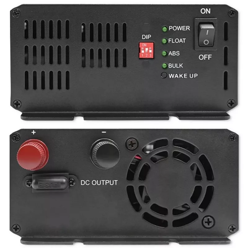Qoltec Smart Monolith akulaadija LiFePO4 AGM GEL SLA akudele | 20A | 24V