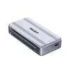 SSD-korpus Unitek S1242AGY01-EU USB4 40Gbps, M.2 NVMe, kuni 8TB, alumiinium/plast, aktiivjahutus