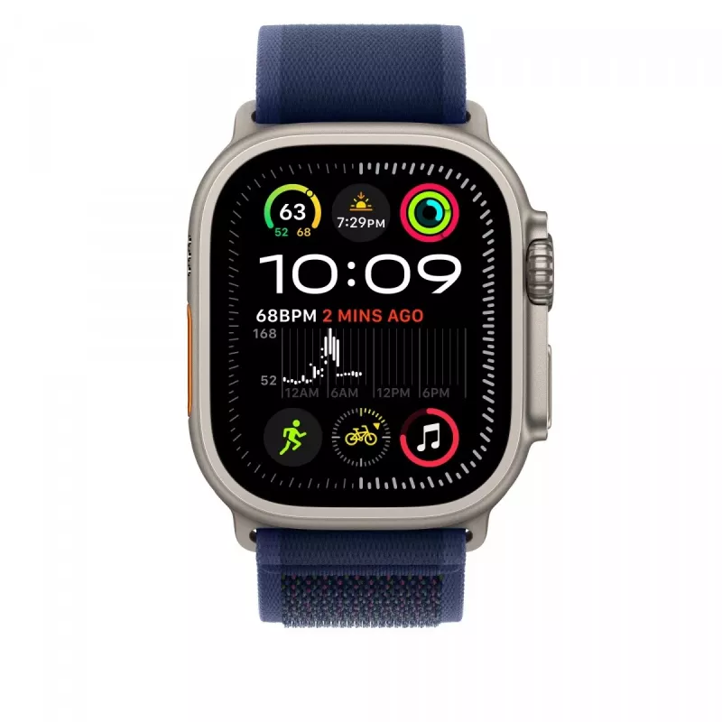 Apple 49mm sinine Trail Loop - S/M - naturaalne titaanviimistlus