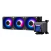 All-in-one vedelikjahuti MSI MAG Coreliquid A15 360 — 3x 120 mm ventilaatorit, radiaator 394 x 120 x 27 mm, pump 5V, RGB, toetab LGA 1851
