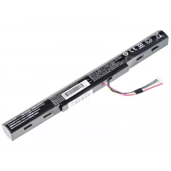 Aku roheline Cell AC51 Acer Aspire E15/E17 jaoks — Li-Ion 14,8 V 2200 mAh 4-elemendiline, must