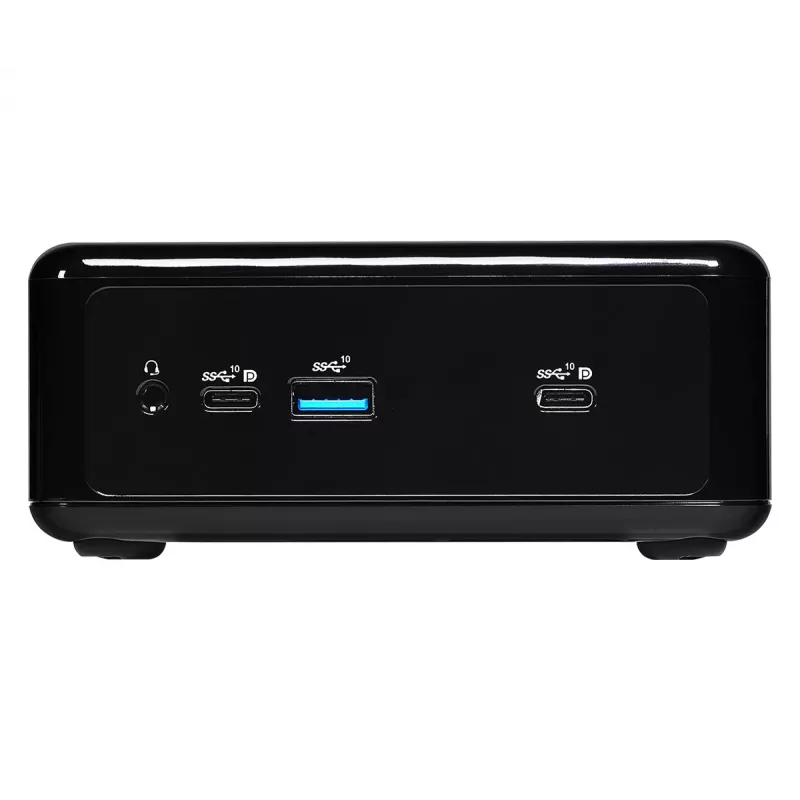 ASRock NUC BOX-1165G7 0,6 L arvuti must i7-1165G7 4,7 GHz