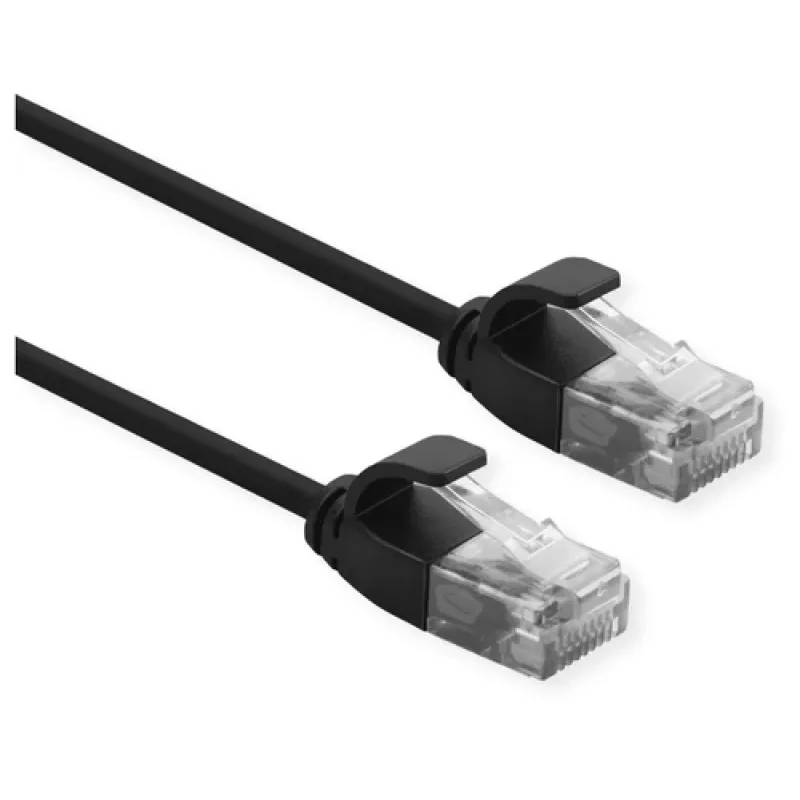 Võrgukaabel ROLINE 21.15.3955 RJ-45 Cat6a 2 m Must
