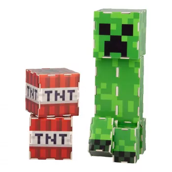 Ehituskomplekt Paladone Minecraft Creeper – kokkupandav Creeperi kujundikomplekt