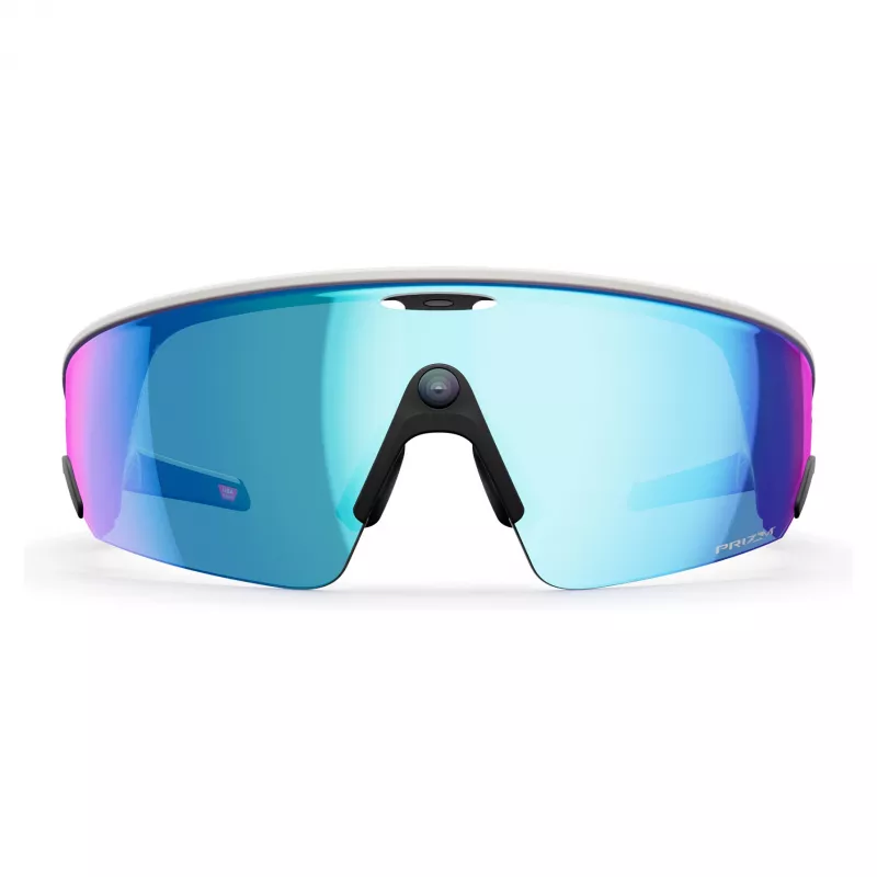 META Oakley Vanguard, Meta AI, valge, Prizm Sapphire AI klaas
