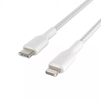 Lightning-kaabel Belkin CAA004BT2MWH 2m Valge