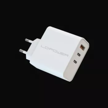 Siselaadija LC-Power LC-GAN-65 universaalne vahelduvvoolu kiirlaadimine valge