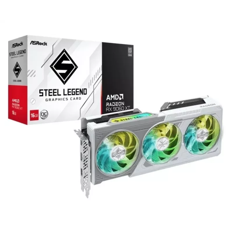 ASRock AMD Radeon RX 9060 XT Steel Legend 16GB OC graafikakaart