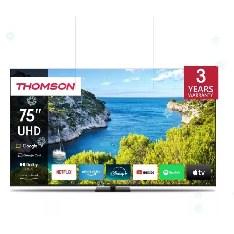TV Thomson 75UG5C14 75-tolline 4K Ultra HD LED 3840 x 2160
