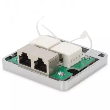 Pinnapealne karp Digitus CAT 6A, 2-porti