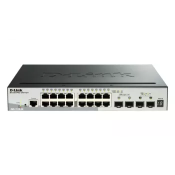 D-Link 52-pordiline Gigabit virnastatav POE nutihalduslüliti, sealhulgas 4 x 10G SFP+