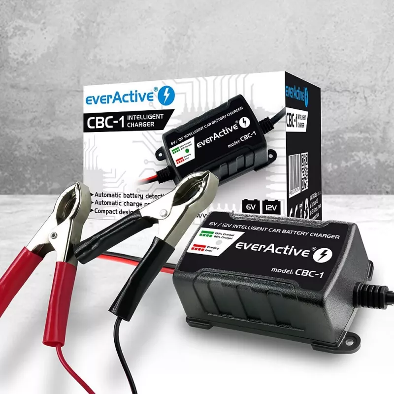 Autoakulaadija everActive CBC1 6V/12V