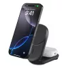 Siselaadija Belkin UltraCharge 25w Qi2 2in1 Magnetiline USB-C Must Ümar