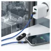 USB-kaabel RealPower MagneticCharge2 1m Sinine kiirlaadimine andmeedastus