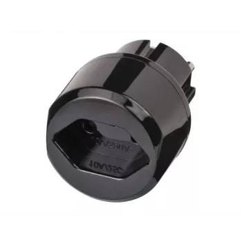 brennenstuhl reisiadapter - toitepesa adapter - must (1508480)
