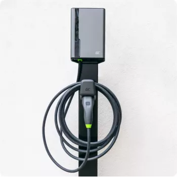 Wallbox roheline Cell GC EVGC021B2275 3.6-22 kW 7.5 m NFC hall alumiinium