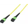 Microconnect FIB998003MTP InfiniBand/kiudoptiline kaabel 3 m MPO/MTP Kollane