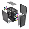 Logic DART PRO ARGB MINI USB-C PC korpus must